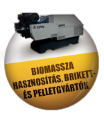 Brikettáló gép, pelletáló, aprítógép