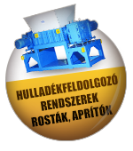 Hulladékaprító, recycling aprító